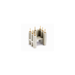 Adaptateur pcb, Raccordement à souder, 7.5A, Polycarbonate